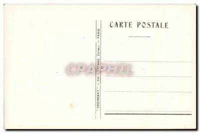 Anjo sobre um croissant de luna — Ano Novo — Ch. Fontane, Editor, Paris — Verso