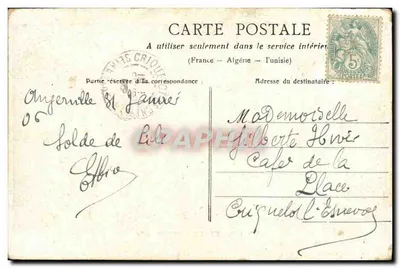 Lili i jej pies — Bernardo — Paryż — Rewers