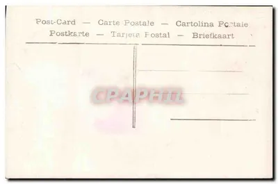 Dziewczyna z świnią — Souvenir d'amitié — n° 4182 — Rewers