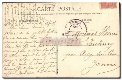 Três crianças — expressões de alegria, tristeza e lágrimas — Papinot & Basset, n° 102, Nevers — Verso