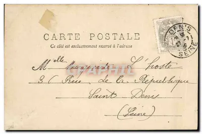 Dos niños en escena — 'Hue! Cocotte!' — A.N. París — Reverso