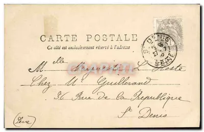 Twee jonge meisjes — speenscène — A.N. Parijs, n°7 — Achterkant