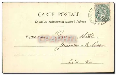 Rückkehr vom Pilgergang — I — Édition Phototypie A. Barraud & Cie, Frankreich — Rückseite