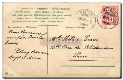Enfants en tenue d'Appenzell — scène de montagne — éditeur 'Appenzeller Tracht' (imprimé sur la carte) — Verso