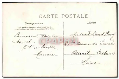 Two children in a pink carriage — Vermandois — Art. 432 — Back