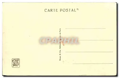 Rozmowa — scena ogrodowa — C. Bellanger, n° 7223 — Rewers