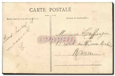 Niña rodeada de flores — 'Piensa en Mí' — editor desconocido, n° 514 — Reverso