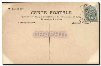 La Fée Gracieuse — Stebbing Paris — Série N. 799 — Verso