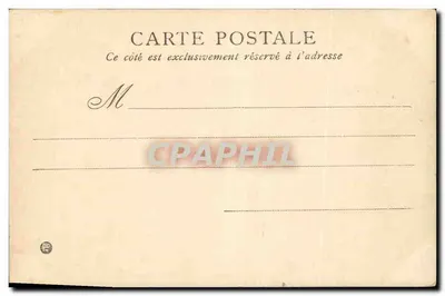 Chica en vestido de estilo antiguo — con lirios — editor H. Bérenger, n° 102 — Reverso