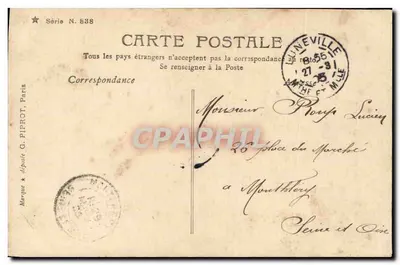 Szczęście Małżeńskie — scena rodzinnego życia — Stebbing Paris, seria N. 838 — Rewers