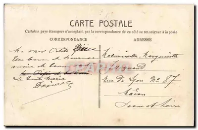 Criança com pássaros — Boa & Feliz Ano — M.F. editor, n° 736 — Verso