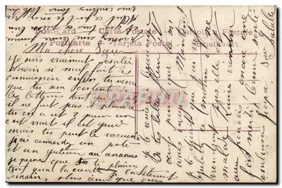 Carte postale illustrée — Bonjour de la Province de Luxembourg — éditée par Cromo — Verso