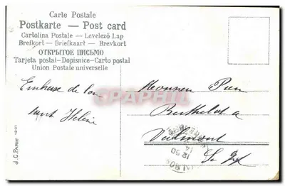 O Almoço de Médor — Editor J.C. Paris 1201 — Verso