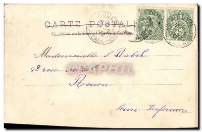 Dziecko w stroju sędziego — L'H, Paryż — nr 6 — Rewers