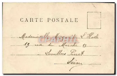 Donna con vestito a pizzo — MARIGNY — DUPERRÉ — Verso