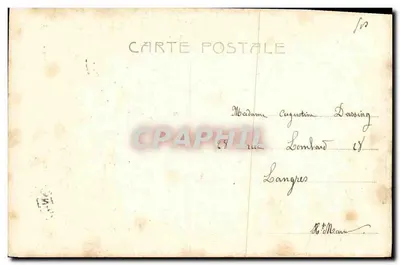 Mme Haygate — ballerina — Bougin (editore) n° 5152 — Verso