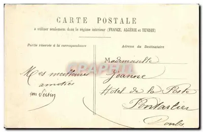 Marthe Alexandre — jovem mulher segurando rosas — editada por Alexandre — Verso