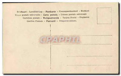 Jovem mulher com vestido de mangas largas — pose com banquinho — Gerlach — Verso