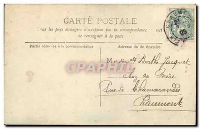 Mastio — Retrato de jovem mulher com capa — Rawlanser — Verso
