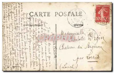 Cigale — Ritratto di Miège — Walery Paris — Verso