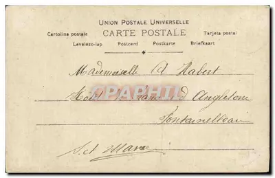 Duas dançarinas — Polaire — editor Rawlinger, n° 1179 — Verso