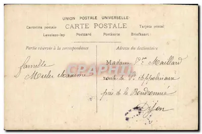 Paulette Del Baye — Petite Bohème — S.I.P. Paris — Verso