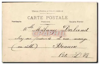 Je t'aime — Athénée — Reutlinger Paris n°138/13 — Rewers