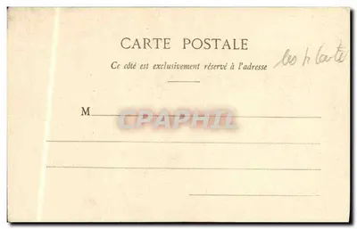 Zwei junge Frauen — eine in Uniform, die andere in eleganter Kleidung — La Marguerite, Ausgabe Phototypie A. Bergeret et Cie, Nancy — Rückseite