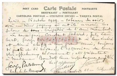 Scena kawiarnianego salonu — Bruit dejandu — wydawca Ralli — Rewers
