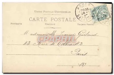 La Marguerite Louis XVI — scena teatralna — K.F. Wydawcy Paryż, nr 6871 — Rewers