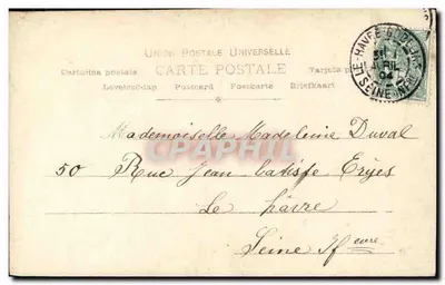 Miss Lizzie Blake — dançarina no Teatro do Châtelet — Saul Boyer, Paris, n° 921/20 — Verso