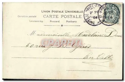 Mme Annie Edmondson — Alhambra — Saul Boyer, Paris, S.I.P. — Verso