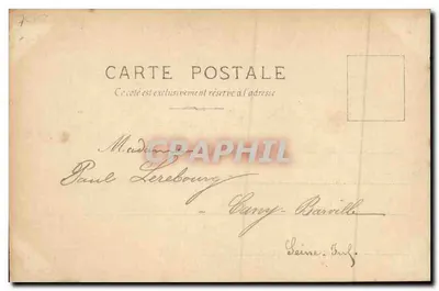 Vanda de Boncza — Portret — seria N°12, Paryż, grudzień 1902 — Rewers