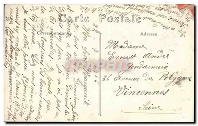 La Vision de Jeanne d'Arc — scène religieuse — J.-E. LENEPEU, Phot. ND. n°66 — Rewers