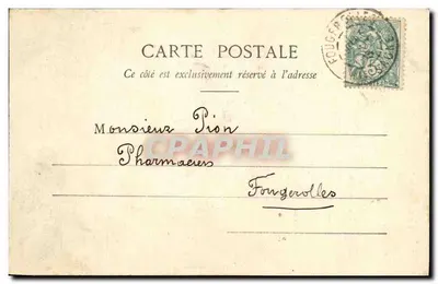 Aux grands Maux les grands Remèdes — przez Petite Albertine — Phototype A. Berberet & Cie, Nancy — Rewers