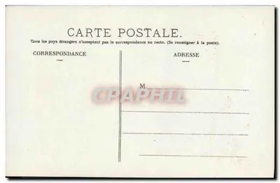Jovem mulher em traje alsaciano — G.B.A. n° 479 — Verso