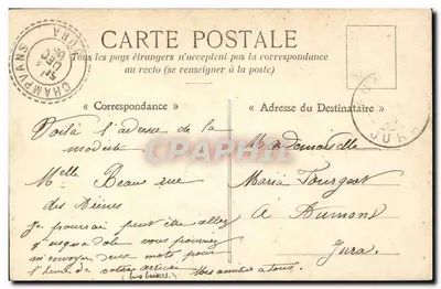 Jovem mulher na fonte — cena bucólica — editor não identificado — Verso