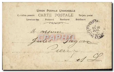 Femme élégante — Casino de Paris — Peuchleuger, Paris, n° 90/37 — Verso