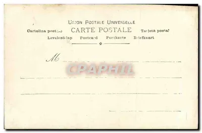 Melle BORGO — Ritratto — Saul Boyer, Parigi, S.I.P., n° 985 — Verso