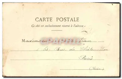 Donna in uniforme marittima — Berville - Parisiana — Cliché H. Manuel — Verso
