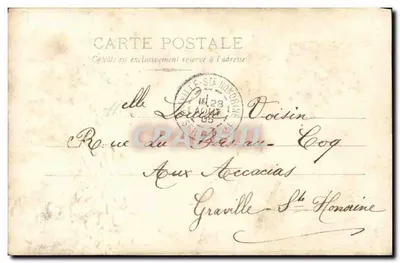 Geneviève Marguerite — Folies-Marigny — E. DE VÈRE, Paris — Verso