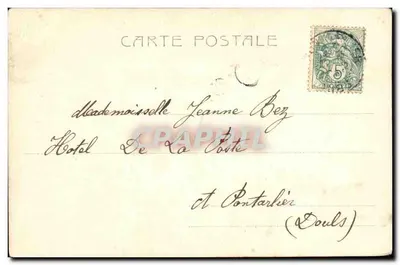 Mlle Elise De Vere — Portret tancerki — ATEROCCA, n° 089 — Rewers