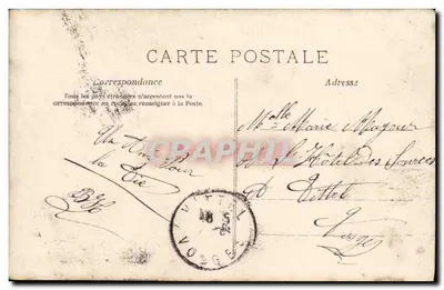 A Bela Oziria — Paul Darby, Paris — n° 1600 — Verso