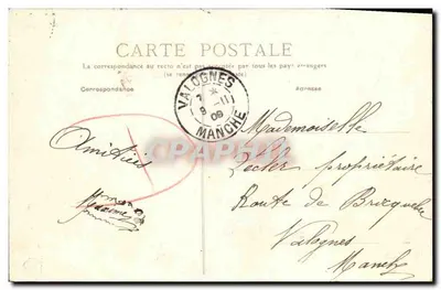 CAEN - Most Passerelle i rzeka Orne — nieznany wydawca, nr 61 — Rewers