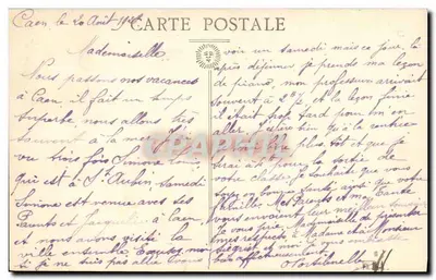 Kościół św. Zbawiciela - Wieża w stylu gotyckim — Caen — Rewers
