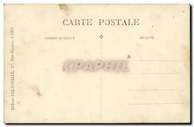 Fête de village — enfants en costumes — Robert Delassalle, Caen, n° V100 — Verso