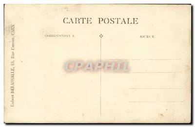 Festa da Lua — procissão com carruagem a cavalo — Robert Delassalle, Caen — Verso