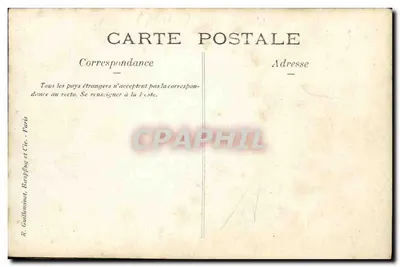 Mi Careme 1907 — Karneval — Baudet Cahn — Rückseite