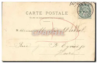 Périers — Hotel Thann — Hotel Madelaine — wydawca Gaen — Rewers
