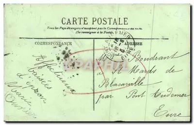 Caen — Stare Hotel de Valois, Fronton Place Saint-Pierre — LL, n°183 — Rewers